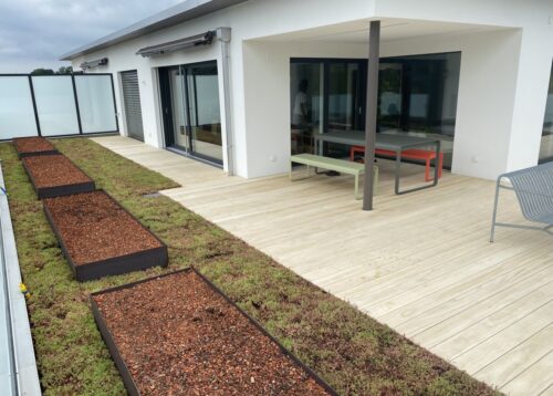 Terrassendeck aus Accoya